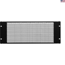 4U Blank Rack Mount Panel Spacer with Venting for 19-Inch Server Network Rack...