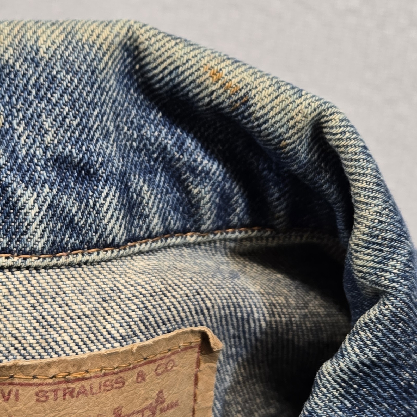 Vintage Levi's 70506-0216 Trucker Jacket Mens 36 Blue Jean Denim Made in USA 90s thumbnail 15