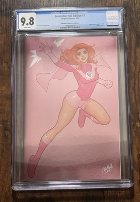Invincible Foil Edition # 1 CGC 9.8 David Nakayama Edition A Virgin Exclusive NM