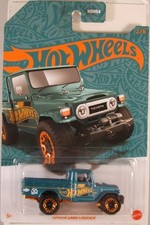 HOT WHEELS Pearl  Chrome 56th Anniv. series: Toyota Land Cruiser, 2024 issue