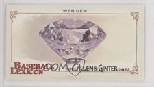 2022 Topps Allen & Ginter Baseball Lexicon Minis Web Gem #BL-13 2qw