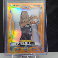 2026 Panini WNBA Orange Prizm 24/99 DiJonai Carrington Sky #63
