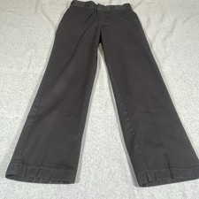 Dickies 874 Mens Work Pants 30x30 Solid Black Original Fit Straight Leg Chino