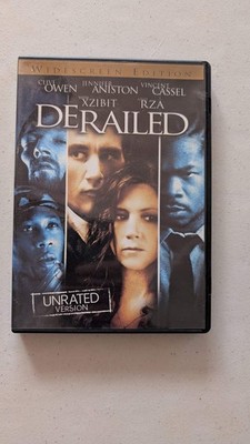 Derailed (DVD, 2005, Unrated) Clive Owen, Jennifer Aniston, Vincent Cassel, with