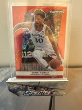 2022-23 Panini Draft Picks Ochai Agbaji flashback red shimmer /9