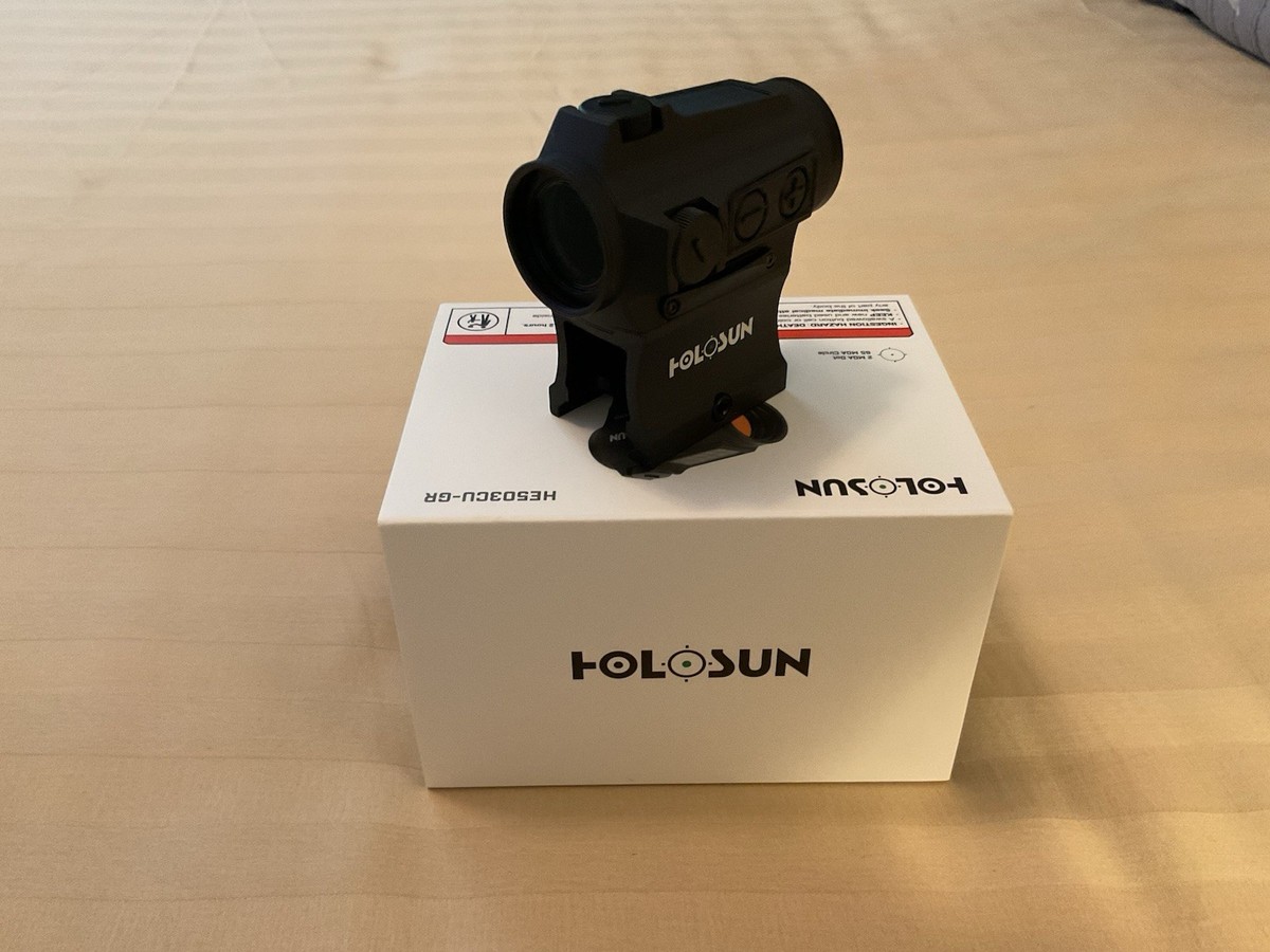【実物】HOLOSUN HE503CU-GR HOLOSUN HE503CU-GR Dot Sight - Green Reticle for sale online | eBay