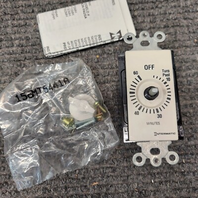 Intermatic Fd60mh 60 Minute Timer, Spring Wound
