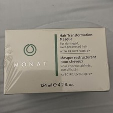 Monat Hair Transformation Masque with Rejuveniqe S - 4.2 oz - New in Box
