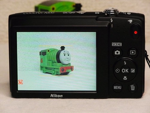 Nikon COOLPIX A100 Red 20.0MP 5x Zoom Digital Camera w/camera case Near Mint #90 - Picture 14 of 16