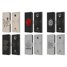 OFFICIAL OUTLANDER GRAPHICS LEATHER BOOK WALLET CASE COVER FOR MOTOROLA PHONES