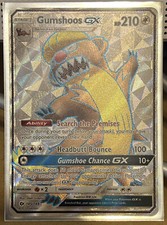 Pokemon TCG Sun & Moon Base Gumshoos GX 145/149 Full Art Ultra Rare NM