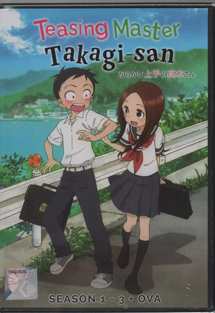 ANIME DVD Karakai Jouzu No Takagi-san Season 1-3(1-36End) ENGLISH DUBBED