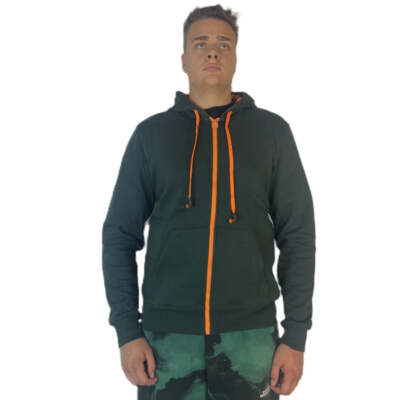 HoodieBuddie™ Heavy Fleece Hoodie With Zipper | eBay