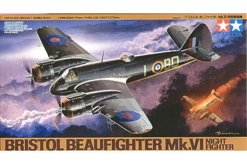 Bristol Beaufighter Mk.VI Night Fighter 1:48 TA61064 - tamiya modellismo - Immagine 2 di 2
