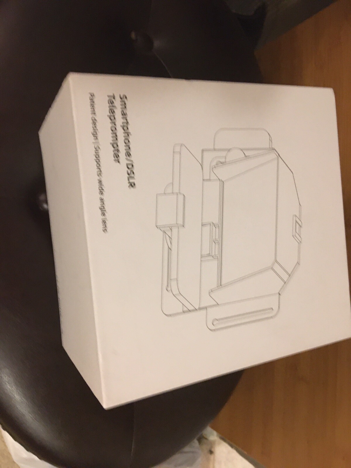 smartphone teleprompter DSLR-image