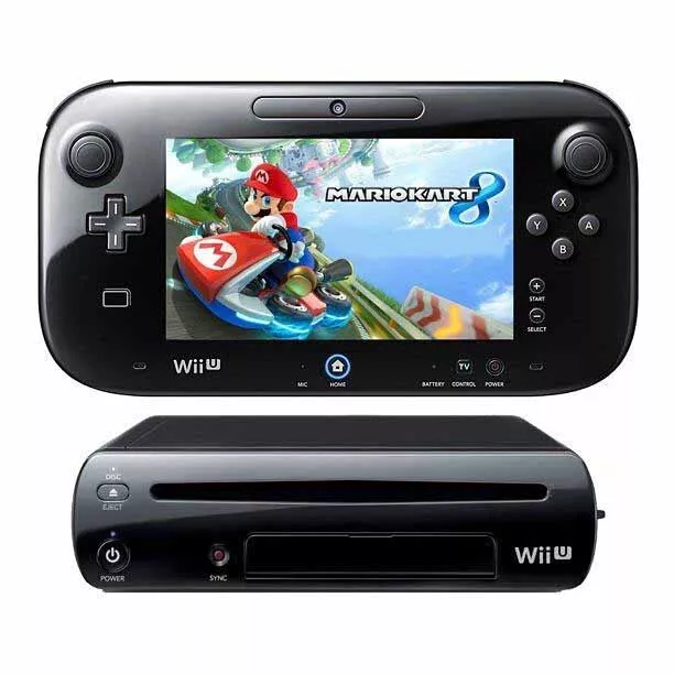 Wii U Console Black 32GB Complete Bundles and Sets! You Pick Games