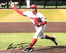 BRADY TYGART HAND SIGNED ARKANSAS RAZORBACKS 8X10 PHOTO W/COA