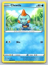 Chewtle 080/264 Common Fusion Strike Pokemon Card - NM Near Mint