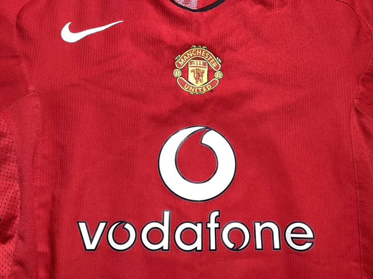 MANCHESTER UNITED 2004 2005 2006 Home Football Shirt Soccer