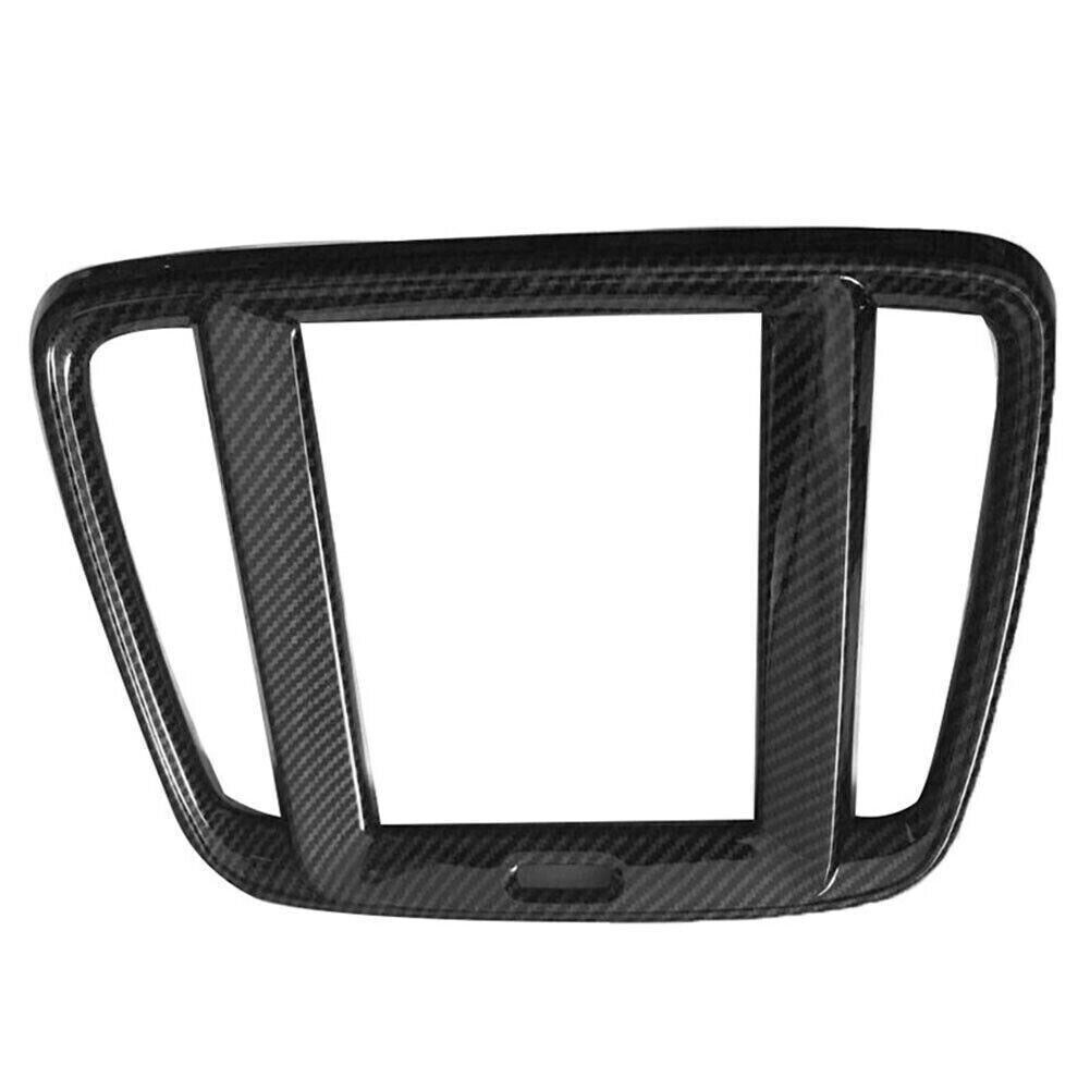 For Volvo XC40 2019-2022 Carbon Fiber Inner Console Navigation frame Cover Trim
