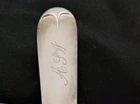 Sterling Silver Spoon Fiddle Possibly Gorham See Description. Monogrammed. ALW