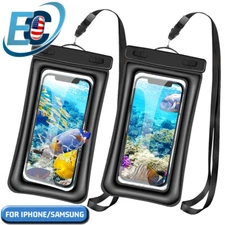 Floating Waterproof Cell Phone Pouch Swim Dry Bag Case Cover For iPhone Samsung