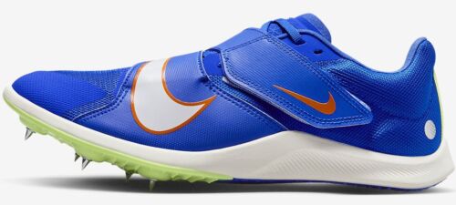 Nike Men’s 10.5 Zoom Rival Track & Field Jumping Spikes Blue/Orange DR2756-400 - Picture 1 of 11