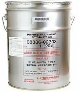 Toyota auto fluid ws