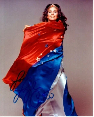 WONDER WOMAN LYNDA CARTER SIGNED PHOTO AUTOGRAPH SIGNATURE POSTER 8X10 REPRINT