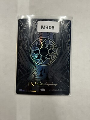 Oil Slick Land Set 5 Phyrexia All Will Be One MTG Lands - textured