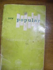 NOUVEAU LIVRE D'INSTRUCTIONS POPULAIRE DE FORD MOTOR CO. LTD. DAYENHAM.
