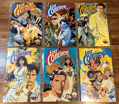 Lost Continent #1-6 Complete Set 1990 Eclipse Comics