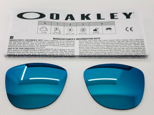 Oakley Frogskin 9013 Lenti di ricambio Prizm Sapphire | Acquisti Online su  eBay