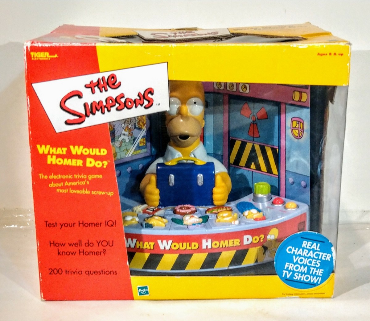 The Simpsons What Would Homer Do Electronic Trivia Game 2002