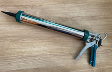 HUAQI 15" Heavy Duty Professional Aluminium Sausage Silicone Glue Caulking Gun