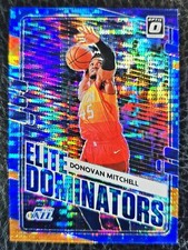 2020-21 DONRUSS OPTIC DONOVAN MITCHELL ELITE DOMINATORS BLUE  PULSAR UTAJH JAZZ