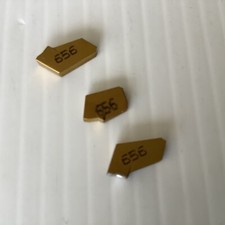 Iscar Carbide Inserts Grooving 3 Pcs Self Grip Lathe Cut Off Gold 