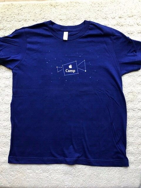Apple Camp T-Shirt--Size 14 Youth / American Apparel / Apple