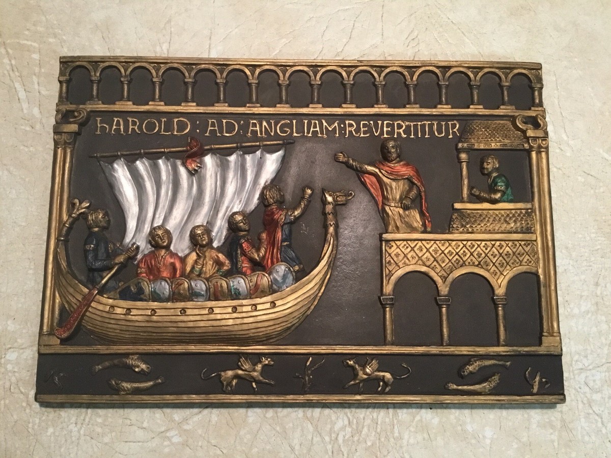 Marcus Replicas Medieval KNIGHT Crusader Plaque Herald Return
