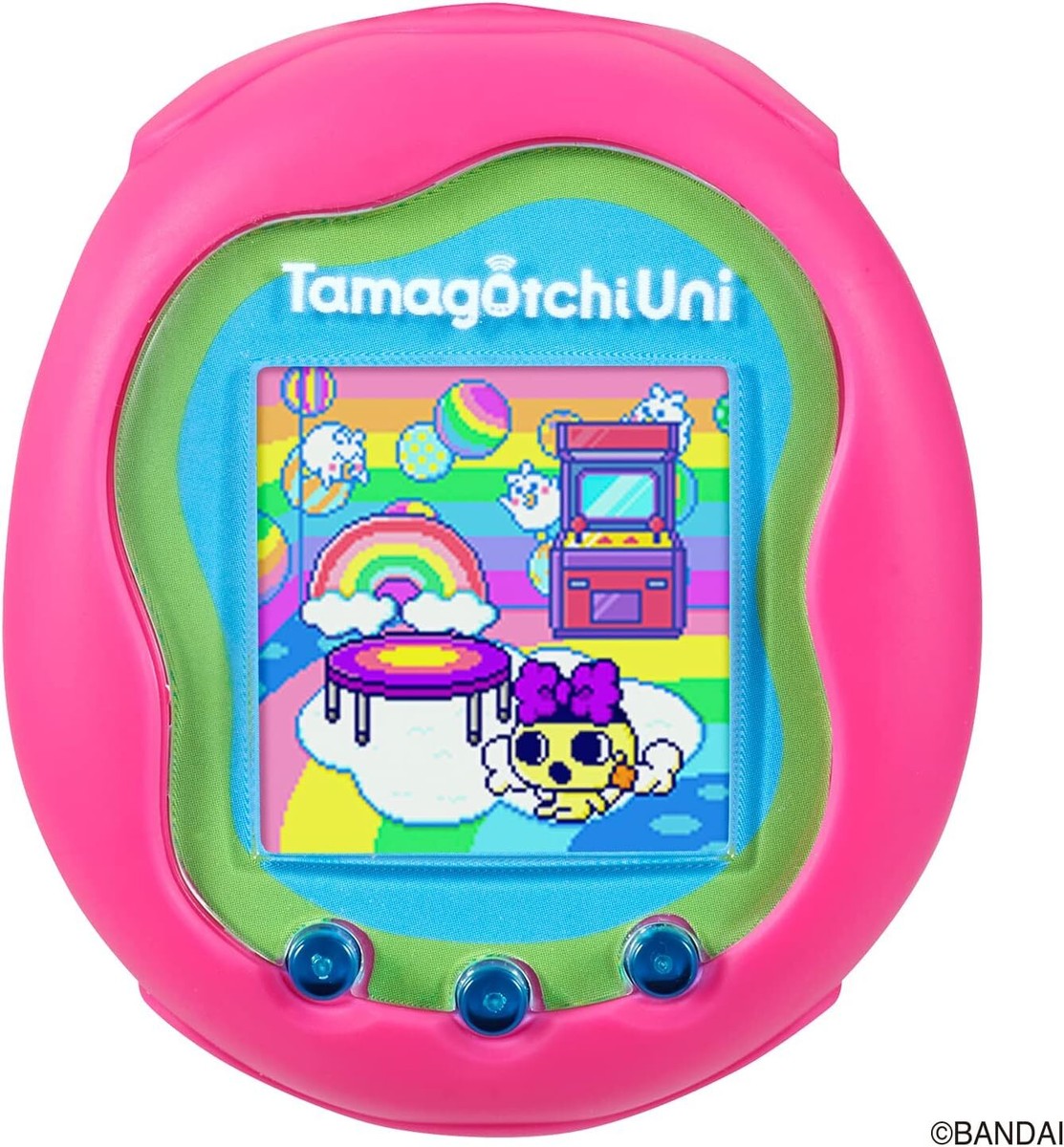 Tamagotchi Uni Pink &Purple 本体 BANDAI Tamagotchi Uni Pink & Purple 2.7 x 4.7 x 4.3in
