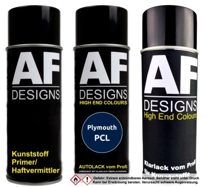Kunststoff Spraydose für Plymouth PCL Blue Streak Perl Stoßstange