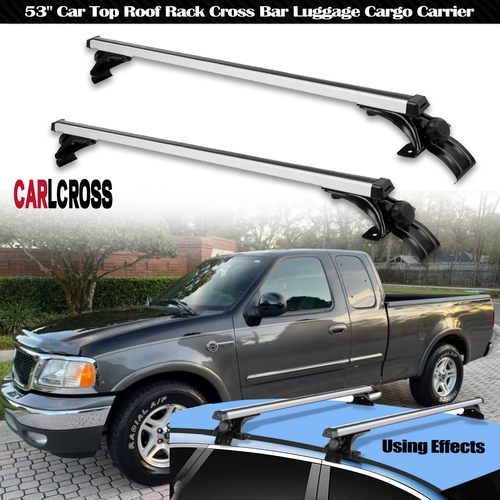 F150 Roof Rack Roof Rack Rail Cross Bars Lockable Fits Ford F-150