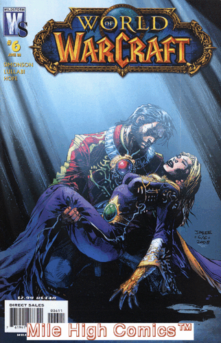 WORLD OF WARCRAFT (2007 Series) #6 VARIANT Very Good Comics Book - Picture 1 of 1