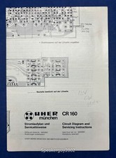Original UHER Circuit Diagram & Service Instr...