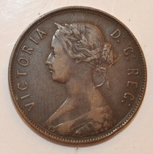 1896 Newfoundland Large Cent 