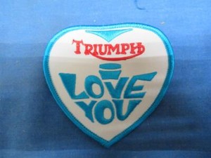 Vintage Triumph Patch | eBay