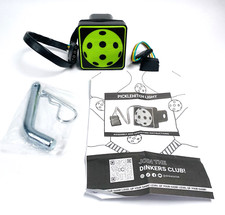 Dinkers Club Led Picklebal Receiver Hitch Cover Durable Material For 2 Hitches