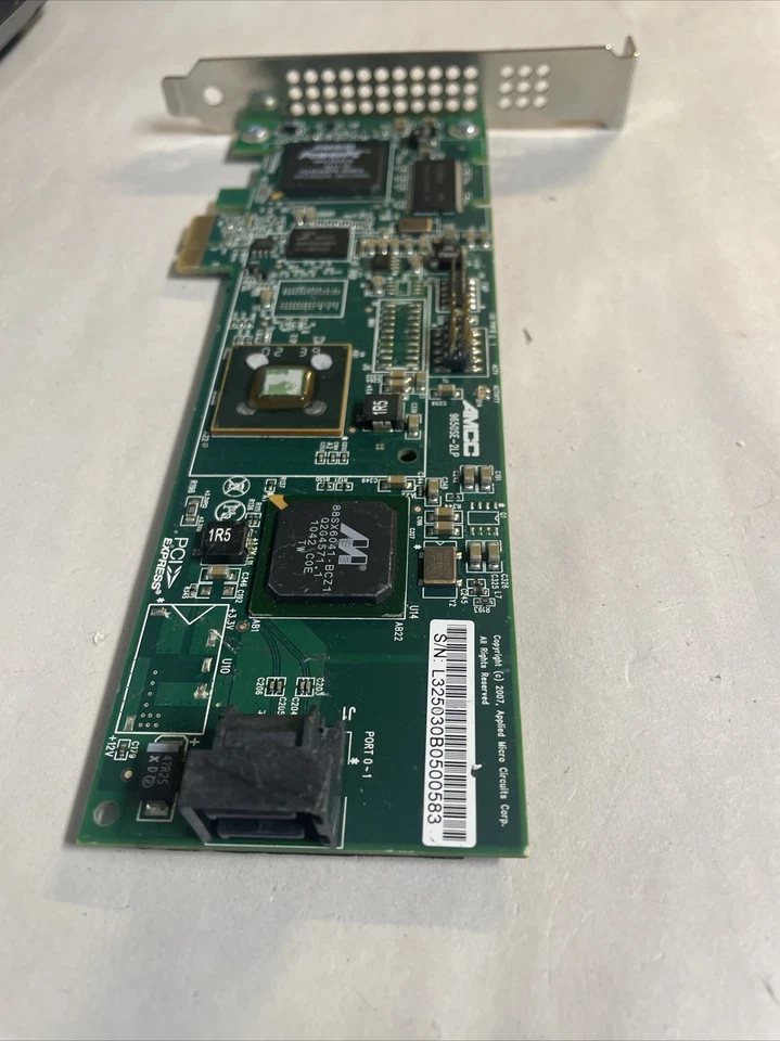 3Ware AMCC 9650SE-2LP PCIe Sidecar Card @MB66 - Image 2 of 4