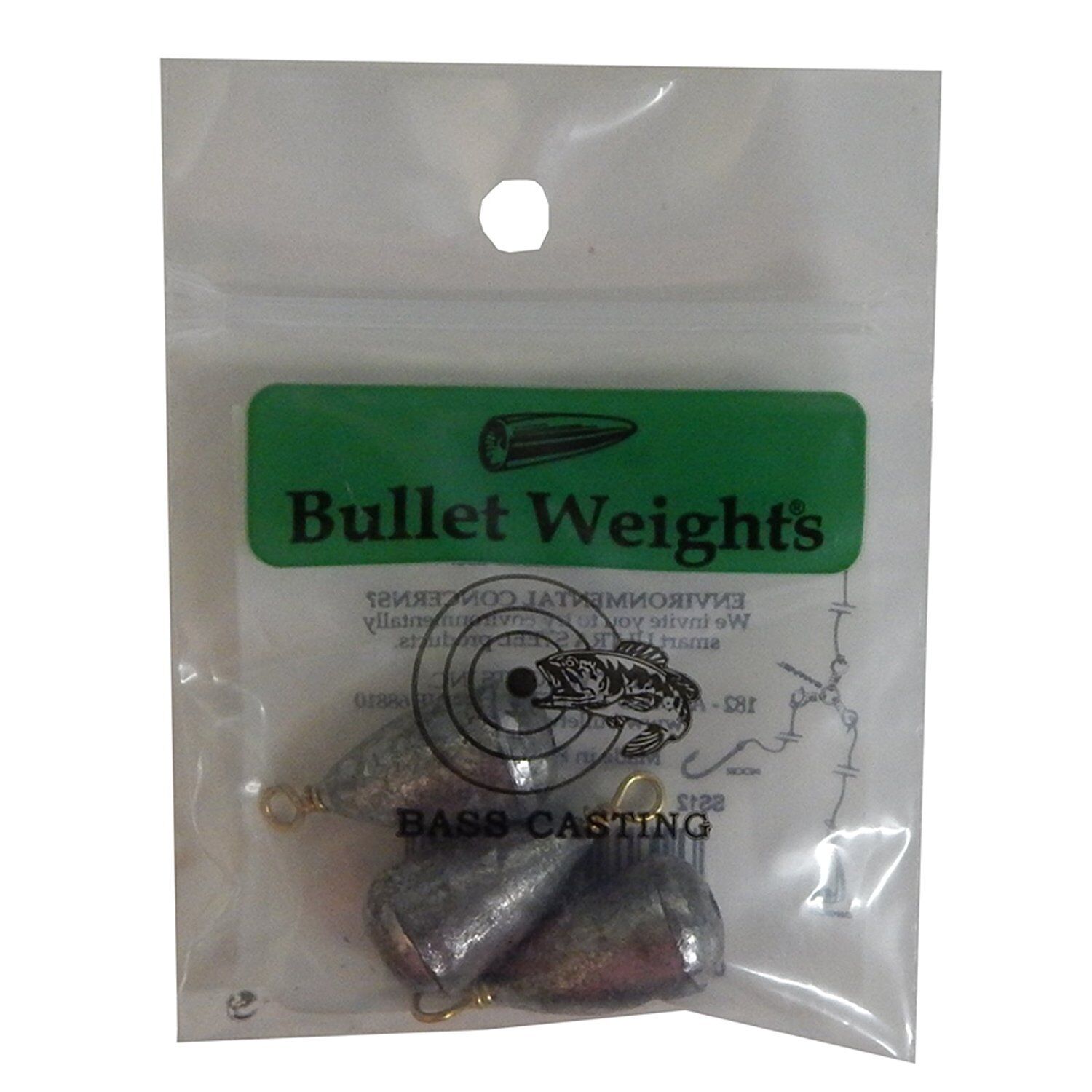 Bullet Weights Bass Casting Sinkers oz Indefinitely 1 Pack 3 shopping