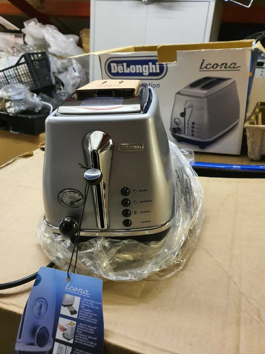 BOXED Delonghi Icona CTO2003 Slice Toaster PLEASE SEE